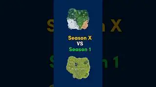 Season X vs Season 1 #shorts
