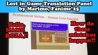 Lost in Game Translation panel, Fanime'25