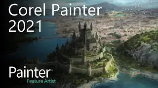 Corel Painter 2021 - Castle 2 (Davey Baker)