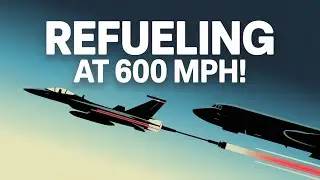 How Fighter Jets Refuel Midair?