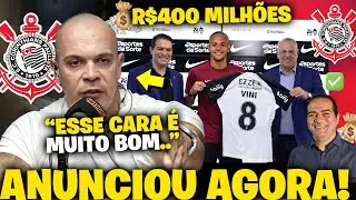 🚨 ANUNCIOU AGORA! CORINTHIANS FECHA ÓTIMA CONTRATAÇÃO PRA LIBERTADORES