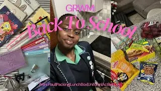 #vlog GRWM:Back To School Vlog📚[Preps|Haul|New Hair|Lunchbox|+ More]SA YouTuber🎀