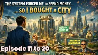 Episode 11 to 20 | The System Forced Me To Spend Money So, I Bought a City #audiostory #novel