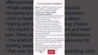 #COLCHICUM AUTUMNALE #shorts #youtubeshorts #trendingshorts #india #bhms #homeopathy #english #short