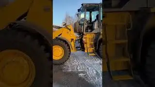Walker Enterprises parking lot crew getting things warmed up for this evening.
