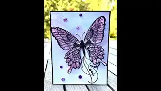 Creative Watercolor Techniques   Statement Butterfly