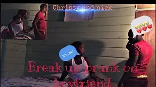 BREAK UP PRANK ON BOYFRIEND 😭😭😭(MUST WATCH)MI CYA STOP LAUGH😂😂