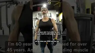 I&rsquo;m 60 years old. And I&rsquo;m still building muscle. #AgeIsNotTheLimit #FitnessOver60