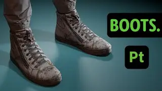 Finally, Decent Boots - Texturing John