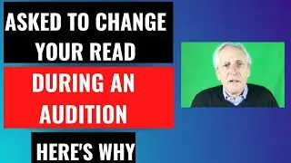What Does it Mean When a Casting Director Asks an Actor to Change Their Audition