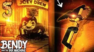 *СЕКРЕТНОЕ ОРУЖИЕ* В ГЛАВЕ 5 — КОСА!! | Bendy and the Ink Machine [Глава 5] Взлом и секреты