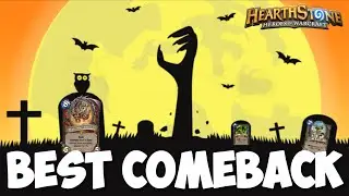 HEARTHSTONE BEST COMEBACK MOMENTS AND PLAYS