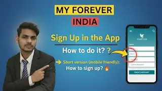 My Forever India App Mein Join Kaise Karte Hain sign up Kaise Karen Join Kaise Karen #forever 