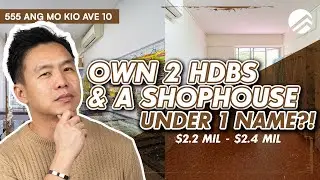 555 Ang Mo Kio Ave 10 - Singapore 2-Storey HDB Shophouse with 1,614sqft | $2,200,000 | Melvin Lim