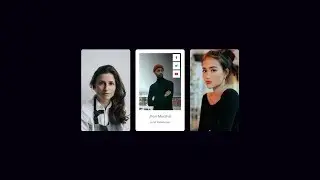 Advance css team section card hover effect design by html and css | Style 2