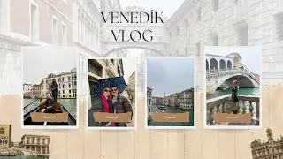 Venedik Vlog I Y&uuml;zen Şehir, 2&euro;'ya Gondol Keyfi !