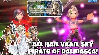 [DFFOO] Fight for His Freedom! Vaan FR Showcase, Lunafreya in Action in Vaan IW Shinryu