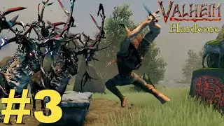 Valheim Hardcore l Epic Eikthyr Duo Showdown! 🗡⚡