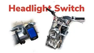 How to Install a Minibike Headlight Switch