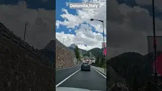 Driving in Dolomite region, Italy #shorts  #shortvideo #LoveDriving
