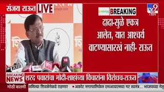 Sanjay Raut On Ajit Pawar | दादा -सुळे एकत्र आलेत यात आश्चर्य वाटण्यासारखं नाही - राऊत
