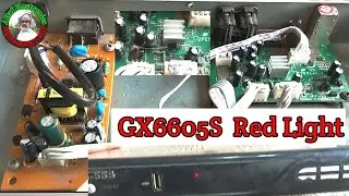 HD Receiver GX6605S  Red Light Problem Solve Altaf Electronics