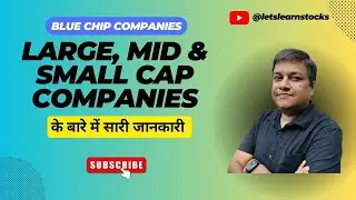 Blue Chip, Large, Small and Mid Cap Companies | Market Capitalisation | Basics of Share Market