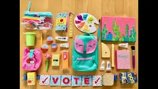 Huge American Girl Doll School Haul ~ School Desk, Backpack and Locker!