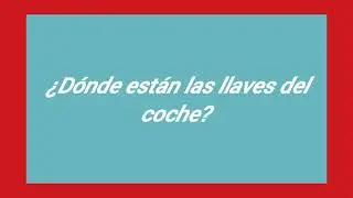 ¿Dónde? cómo usar lección:41