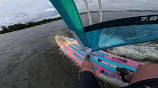 Windsurfing 1990 Bic Bamba Pungo Creek Archbell Point Belhaven NC May 28 '23