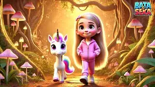 Jednorog Lara i Nikolina - Crtani Film Za Decu - Magicna Noc u Sumi - Bata & Seka