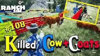 I KILLED ALL ANIMALS TO GET RICH - COW+GOATS || RANCH SIMULATOR || OBSTINATE IS LIVE || HINDI ||