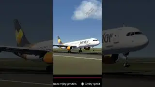 A321 BUTTER LANDING #butterlanding #aviation #nintendoswitch #flightsimulator #swiss001landing