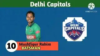 IPL Squad 2021 for all the 9 teams