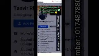 increase unlimited Facebook follower 🔥 | #facebook #page #boost #follow #followers