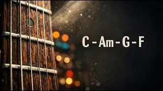 Emotional Guitar Backing Track in C Major (C Am G F) - 138 BPM