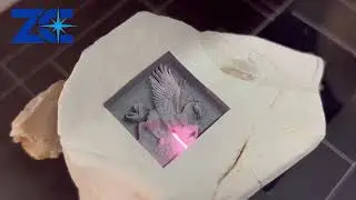 Deep Engraving in Stone丨Fiber Laser Marking Machine 2.5D 3D