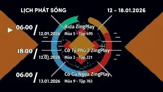 Video kh&aacute;c | Số 313: Lịch ph&aacute;t s&oacute;ng (12 - 18/01/2026)