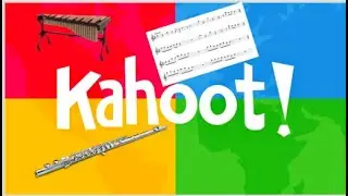 Kahoot Music play-along for flute, oboe, and mallets!