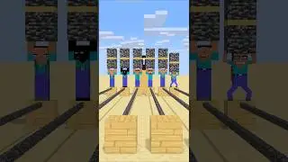 HELP Herobrine To Power Up And Win The Who Can Hold The Most #friendship #shorts #trending #anime