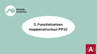3  Functietoetsen mappenstructuur PP10