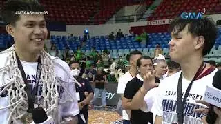 Louie Sangalang, Brent Paraiso, and Tommy Olivario on getting another championship for Letran