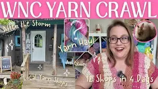 Asheville-WNC Yarn Crawl - 12 LYS in 4 Days