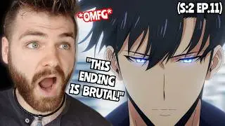 EVERYONE *MUST* F***ING RUN!!!! | SOLO LEVELING - EPISODE 11 | SEASON 2 | New Anime Fan! | REACTION