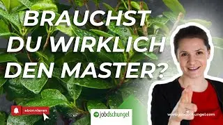 Wann ist ein MASTER-STUDIUM sinnvoll?