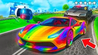 POLIZEI verfolgt ZUFÄLLIGEN OP SPORTWAGEN in GTA 5! (Polizei vs. Dieb)