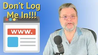 How Do I Prevent A Service From Logging Me In Automatically?