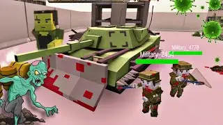 BLOCKAPOLYPSE Zombie City: Zombie Virus spreading Faster and Faster and the new mutation is worse