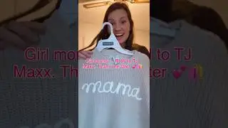 Run for these &ldquo;mommy and me&rdquo; sweaters! TJ maxx wins! But, Which holiday? #mom #outfit #holiday