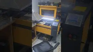 Обновление штата станков, лазер co2 60х40 50w
